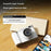 Z005 CCD Digital Camera 50MP HD Dual Lens Selfie Camera 8X Digital Zoom AF Auto Focus Built-in LED Flash - White - 5