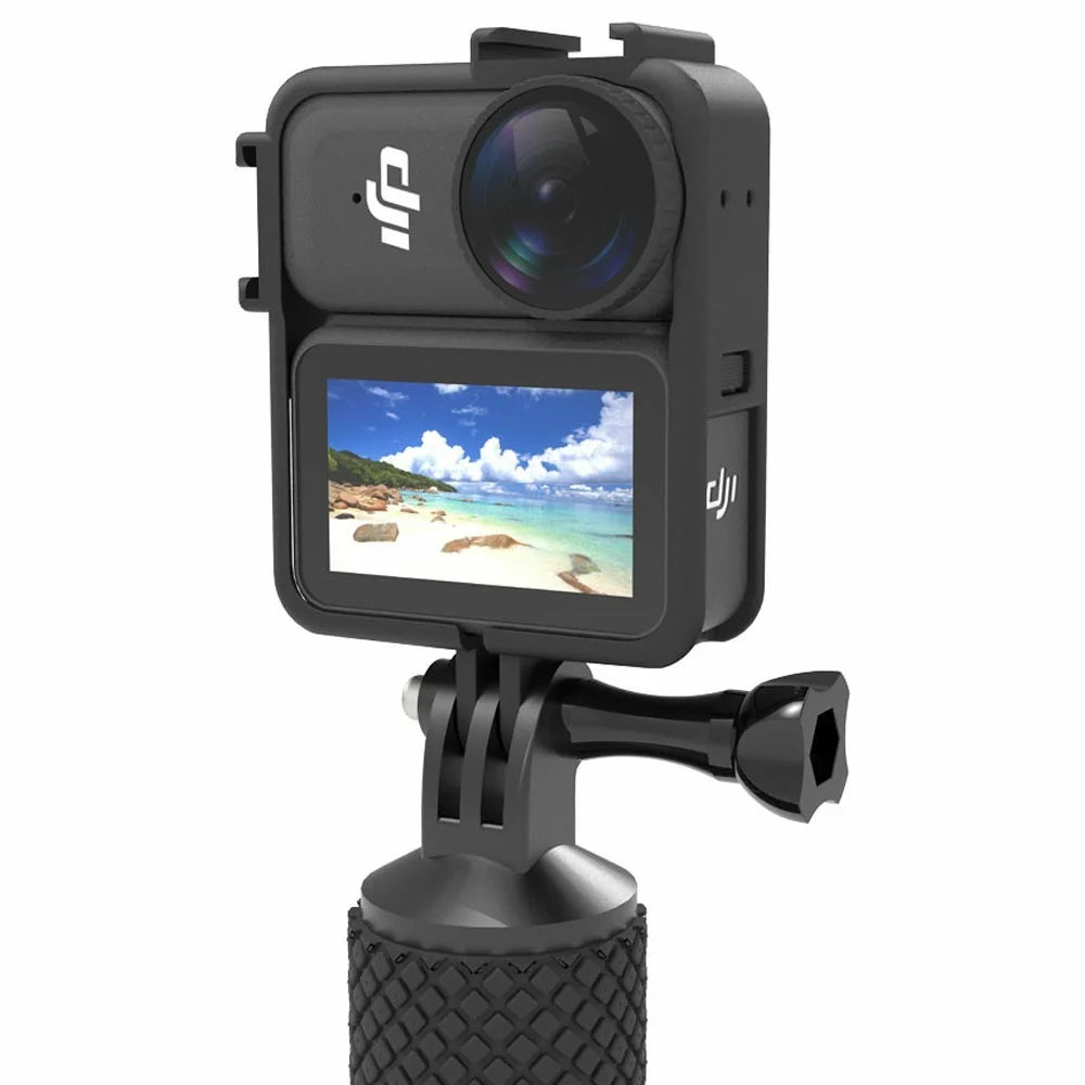 For DJI Osmo Nano Protective Case Plastic Action Camera Frame with 1 / 4 Adapter Mount - 2