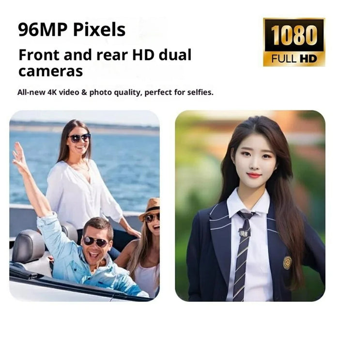 Z008 96MP 1080P CCD Retro Digital Camera 8X Digital Zoom Mini Camera AF Auto Focus - White - 4
