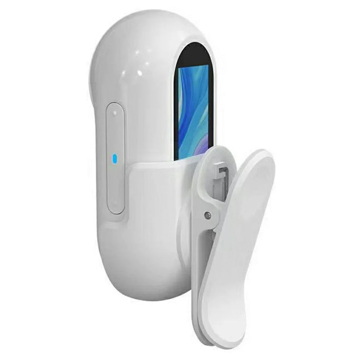 A100 0.96 Inch Screen Thumb Camera 1080P HD Recording Outdoor Sports Pocket Camera with Back Clip - White - 1