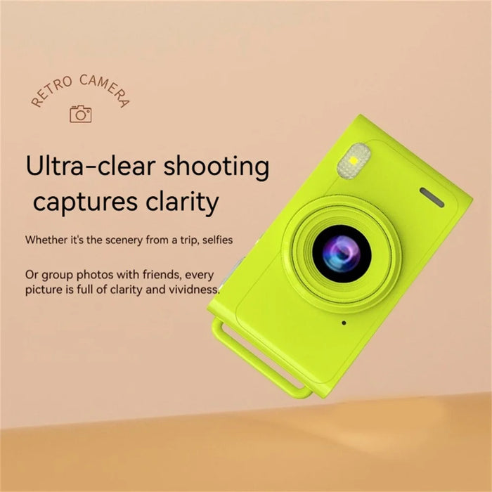 X5 Mini Digital Camera 1.47 inch Display CMOS HD Camera with 180° Flip Selfie Screen - 4