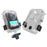 For DJI Osmo 360 Panoramic Action Camera Waterproof Case 60m Underwater Protection Shell Compatible with Magnetic Quick-Release Base - 1