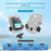For DJI Osmo 360 Panoramic Action Camera Waterproof Case 60m Underwater Protection Shell Compatible with Magnetic Quick-Release Base - 4