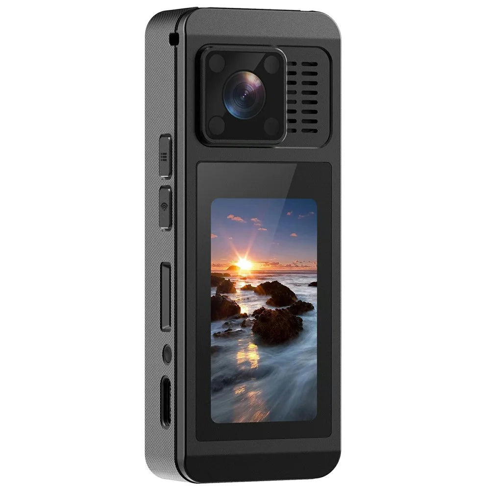 A200 4K Action Camera 130° Wide Angle WiFi Motorcycle Riding Recorder with Night Vision - 1
