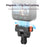 VRIG AC-58 Magnetic Quick Release Adapter for DJI Osmo 360/Action 5 Pro/4/3 Action Camera Mount Base - 3