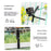 STARTRC Universal Action Camera Mount Aluminum Alloy Magnetic Folding Tripod Stand with 1/4 Screw - 5