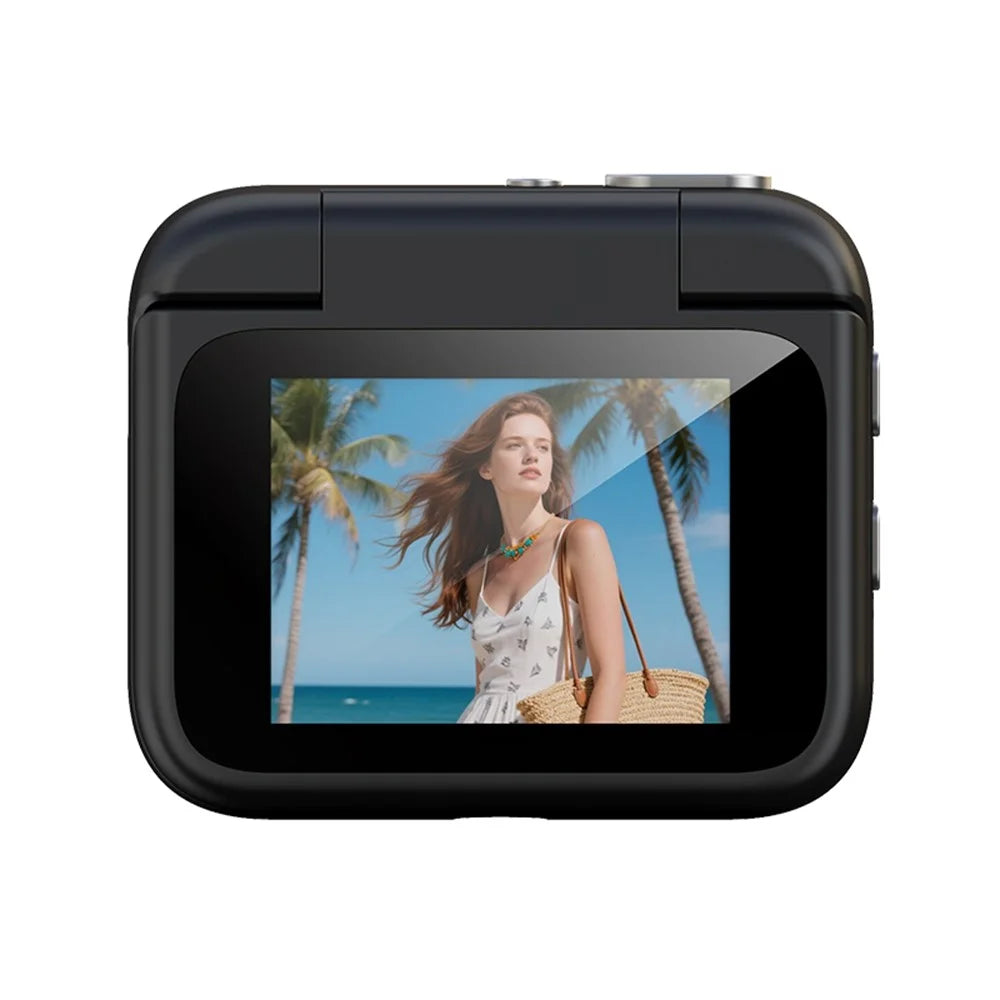 Y360 2.0 Inch Flip Screen Action Camera 4K HD Photo Video Recording Sports Cam for Vlogging  /  Outdoor Activities - Black - 3