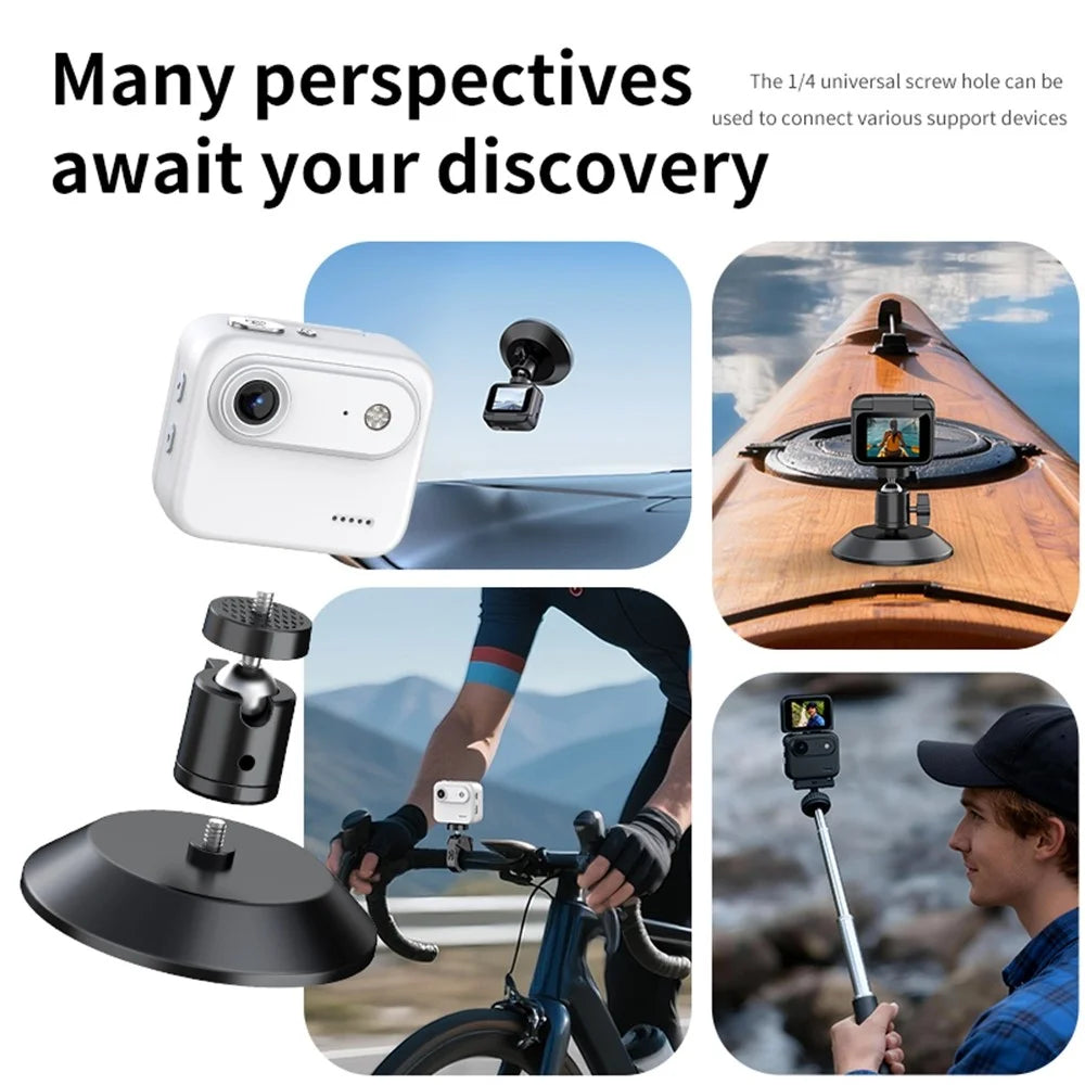 Y360 2.0 Inch Flip Screen Action Camera 4K HD Photo Video Recording Sports Cam for Vlogging  /  Outdoor Activities - Black - 7