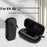 For Insta360 X4 Air Hard Shell Carrying Case PU Leather Panoramic Camera Portable Storage Bag - Black - 3