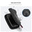 For Insta360 X4 Air Hard Shell Carrying Case PU Leather Panoramic Camera Portable Storage Bag - Black - 4
