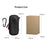 For Insta360 X4 Air Hard Shell Carrying Case PU Leather Panoramic Camera Portable Storage Bag - Black - 7