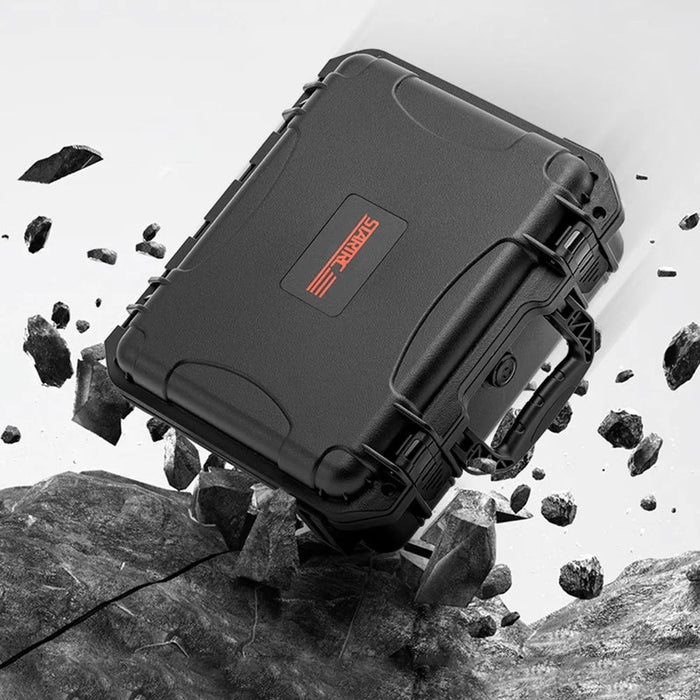 STARTRC For DJI Osmo Action 6 Shockproof Camera Case Double Layer Waterproof Storage Box - Dark Grey - 5