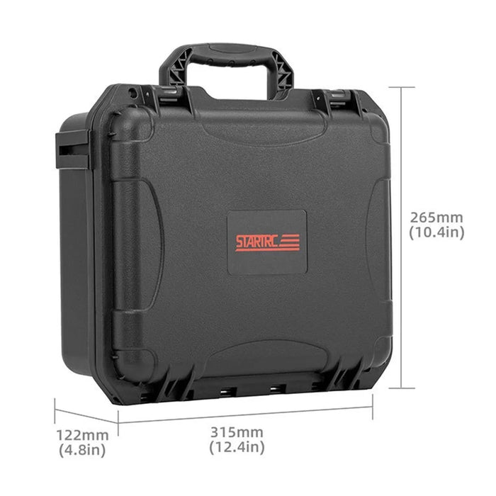 STARTRC For DJI Osmo Action 6 Shockproof Camera Case Double Layer Waterproof Storage Box - Dark Grey - 7