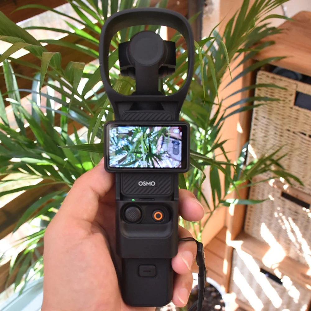 For DJI Osmo Pocket 3 Protective Case Anti Collision Scratch Resistant Hard PC Camera Shell - Black - 3
