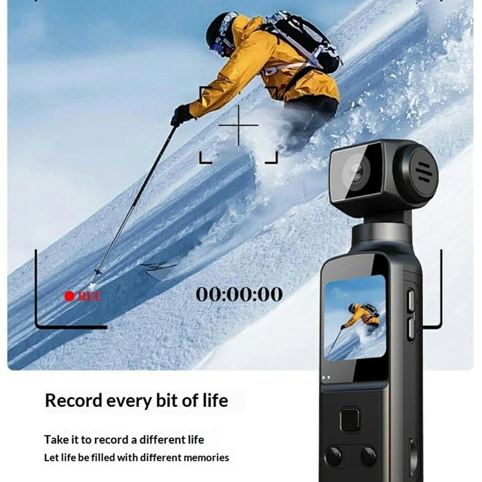 K1 4K HD Sports Action Camera 270 Degree Shooting Camcorder with Lavalier Microphone - 5
