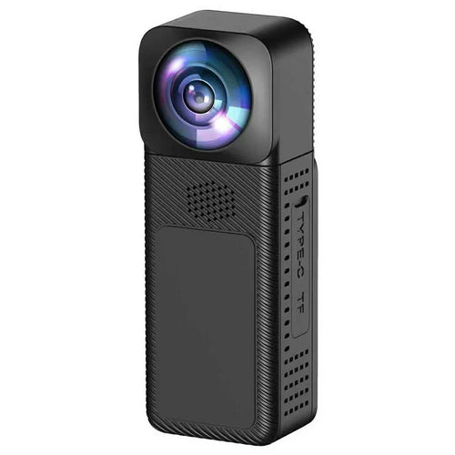 DV04 Thumb Camera Ultra Long Battery Life Magnetic Sports Camera HD Outdoor Portable Camera (No Memory Card) - Black - 1