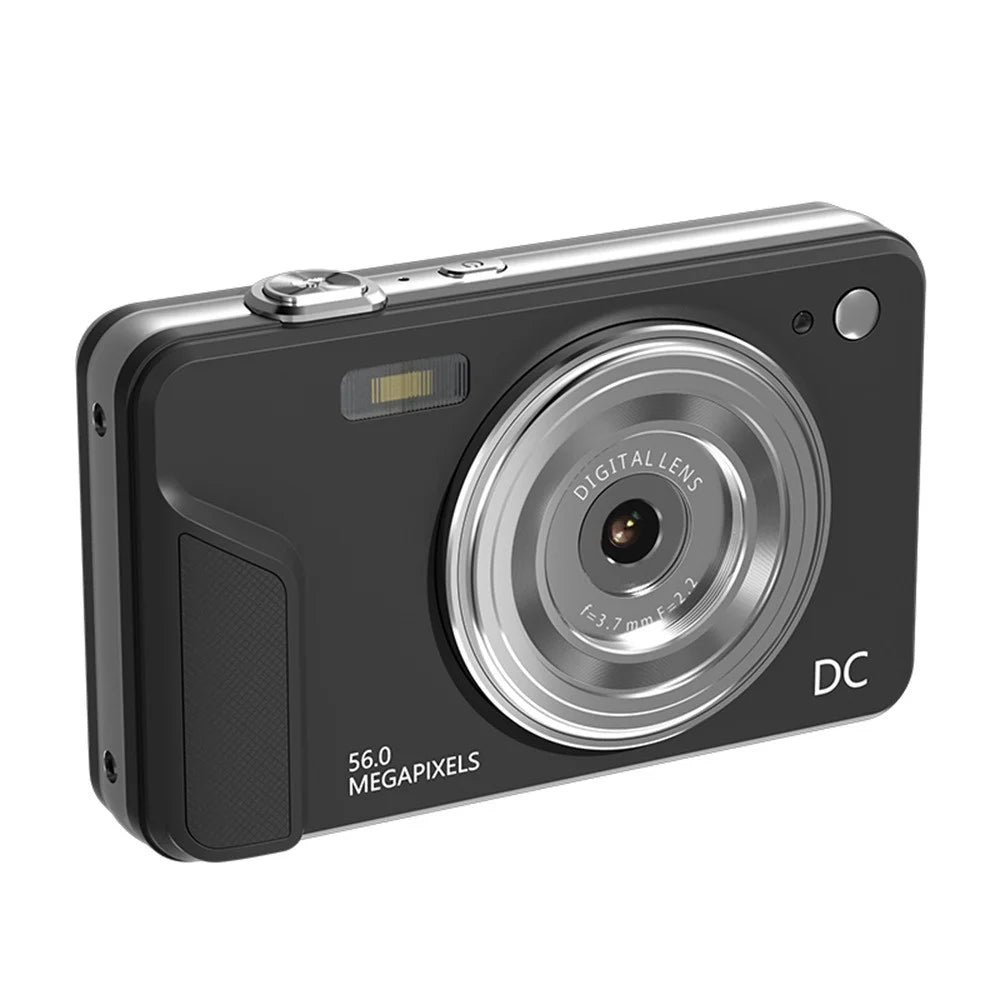C16 Digital Camera 2.8 inch HD Screen Mini Camera with 16X Zoom  /  1080P Video for Student (No TF Card) - Black - 4