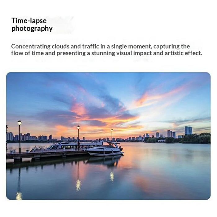 M30 4K Dual Lens Time-Lapse Digital Camera Self-Portrait Vlog Video Mini Camera (without Memory Card) - Black - 5