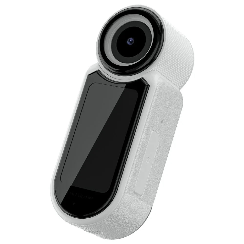 DVD03 Thumb Camera 180° Rotating DV Camcorder Magnetic Sports Camera 2.7K HD Video Recording No Memory Card - White - 1