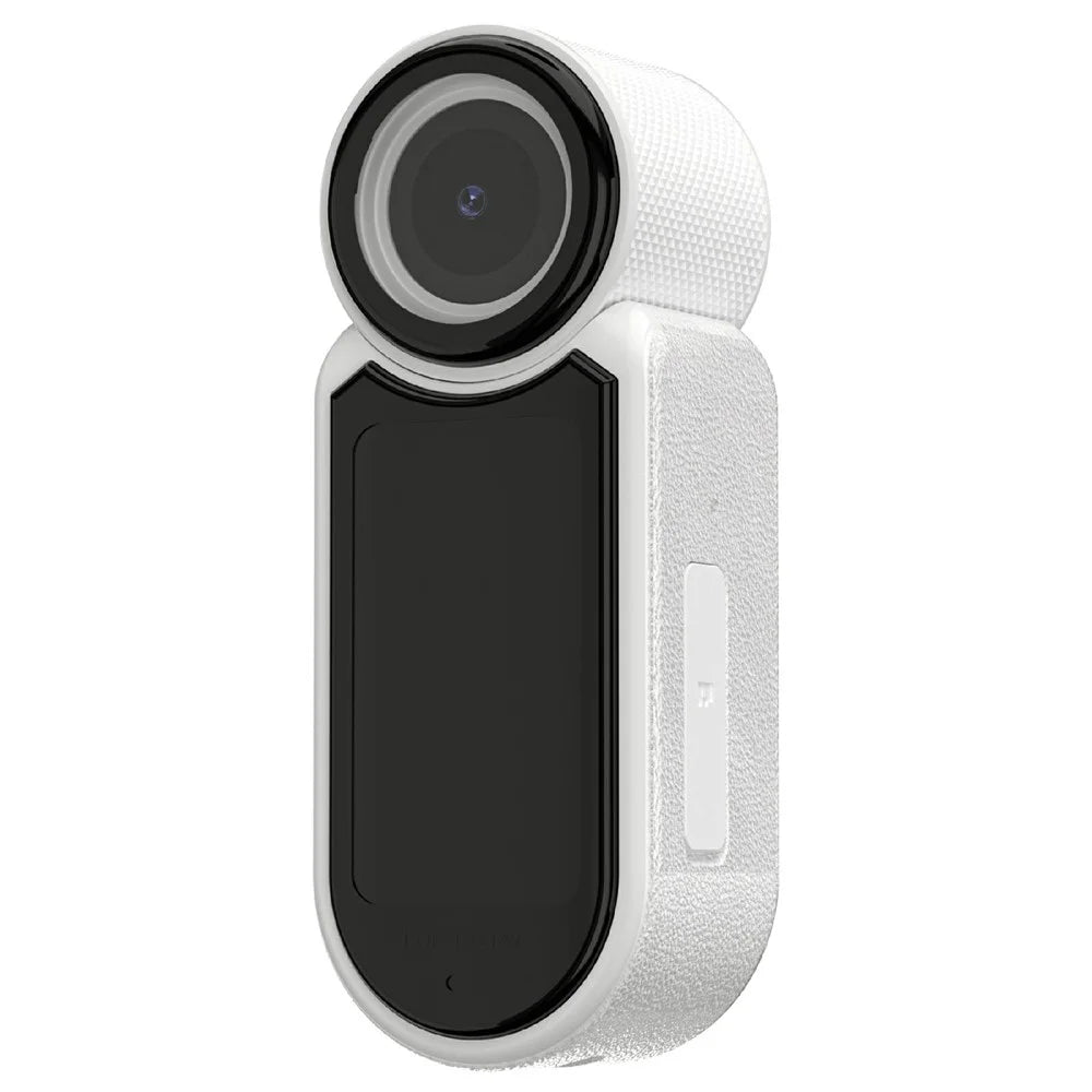 DVD03 Thumb Camera 180° Rotating DV Camcorder Magnetic Sports Camera 2.7K HD Video Recording No Memory Card - White - 2
