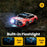 G5 AUTO Mini Thumb Camera 1080P HD Recording Student Wearable Keychain Car-Shaped Camera No Memory Card - Red - 4