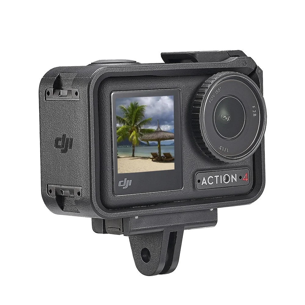 KC-543 Magnetic Adapter Base for DJI Osmo Action 5 Pro / 4 / 3 / Osmo 360 Camera Quick Release Adapter - Black - 3