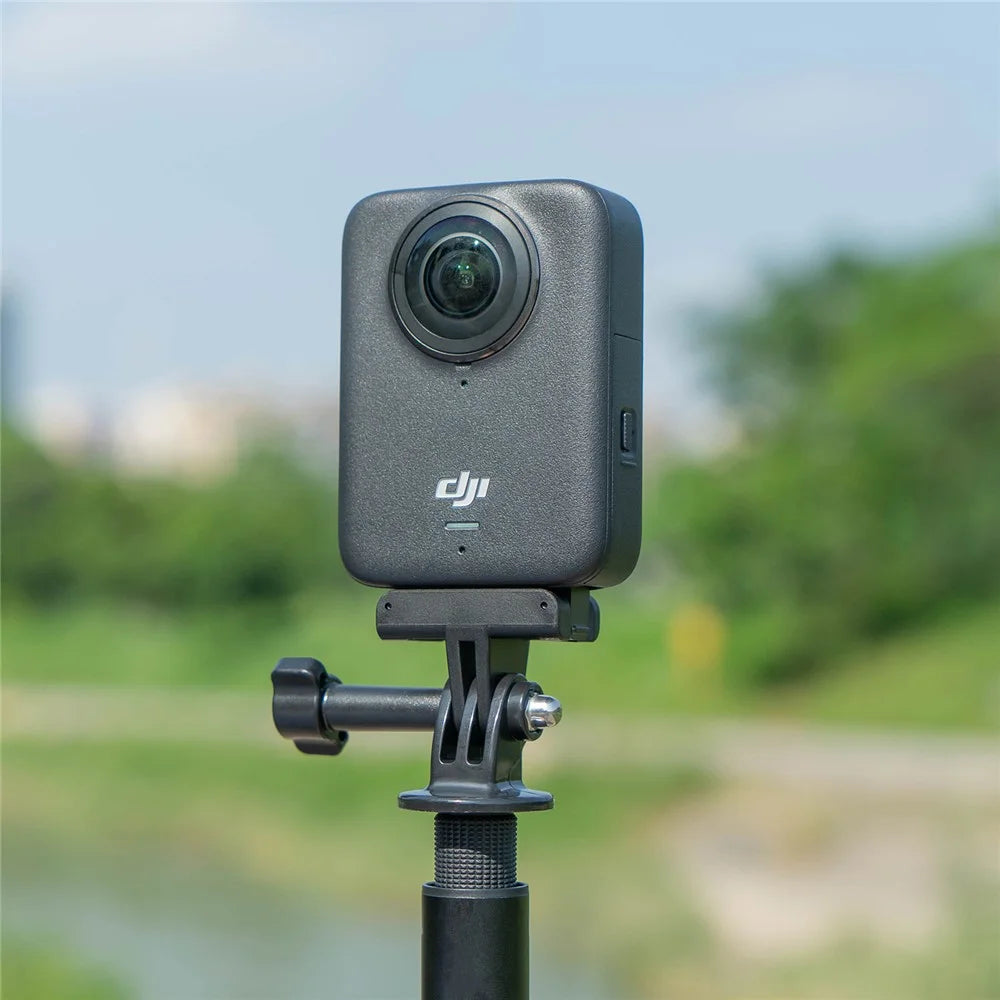 KC-543 Magnetic Adapter Base for DJI Osmo Action 5 Pro / 4 / 3 / Osmo 360 Camera Quick Release Adapter - Black - 5