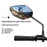 WEST BIKING YP0720052 1Pc Bicycle Rearview Mirror 360 Degree Rotation Anti Shake HD Wide View Cycling Mirror - Black/Left - 2