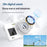 C6S 5K Video Recorder 18X Digital Zoom Dual Screen Digital Camera with LED Fill Light (without TF Card) - White - 4