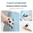 C6S 5K Video Recorder 18X Digital Zoom Dual Screen Digital Camera with LED Fill Light (without TF Card) - White - 7