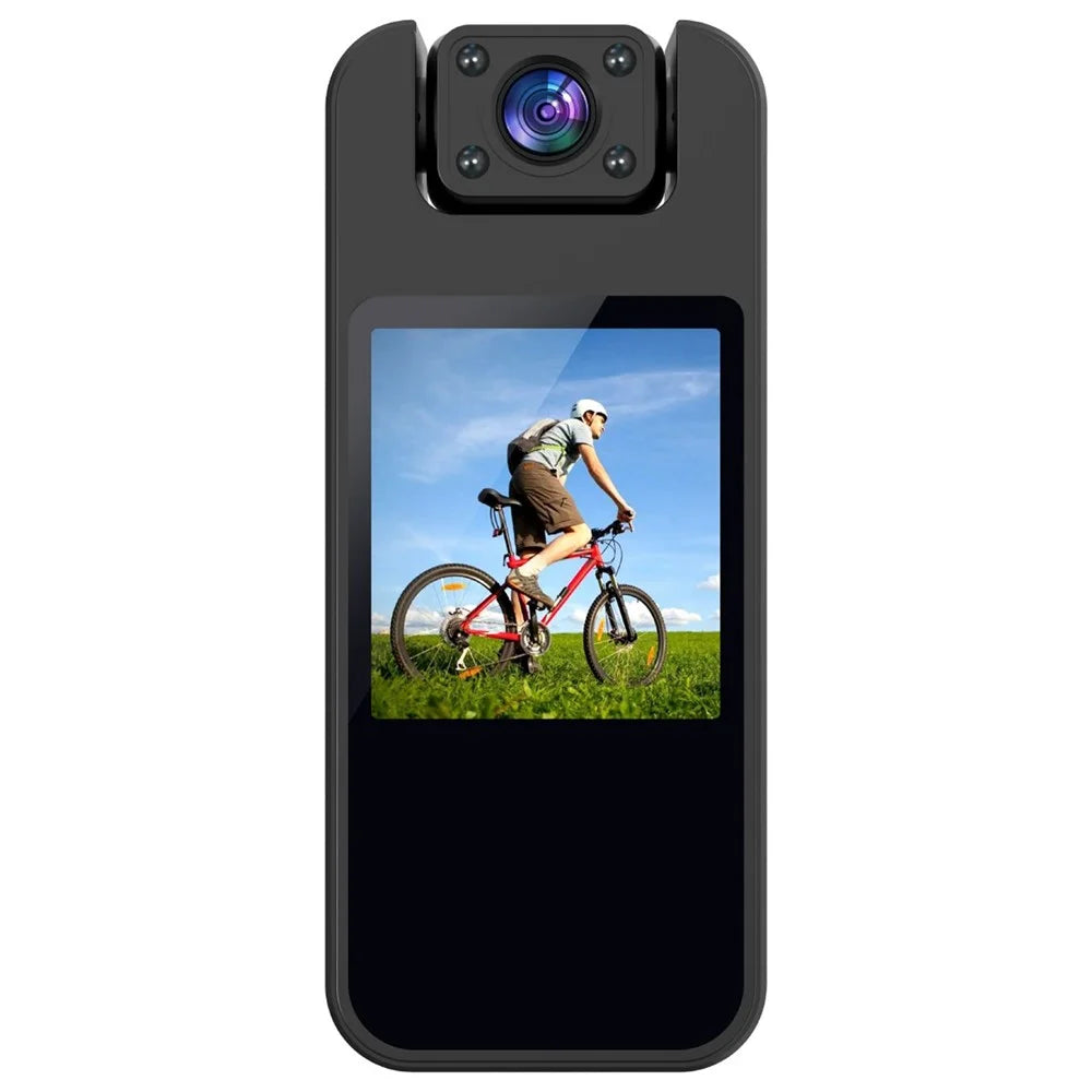 4K Action Camera with 180 Degree Rotating Lens Anti Shake Night Vision HD Video Recorder (without TF Card) - Black - 2