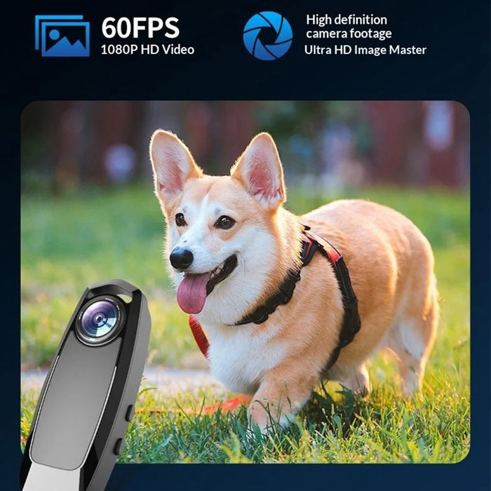 M28 4K Ultra HD Pet VLOG Logger Clip-On Wearable Camera First Person View Recorder - Black - 2
