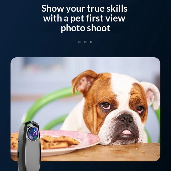 M28 4K Ultra HD Pet VLOG Logger Clip-On Wearable Camera First Person View Recorder - Black - 3