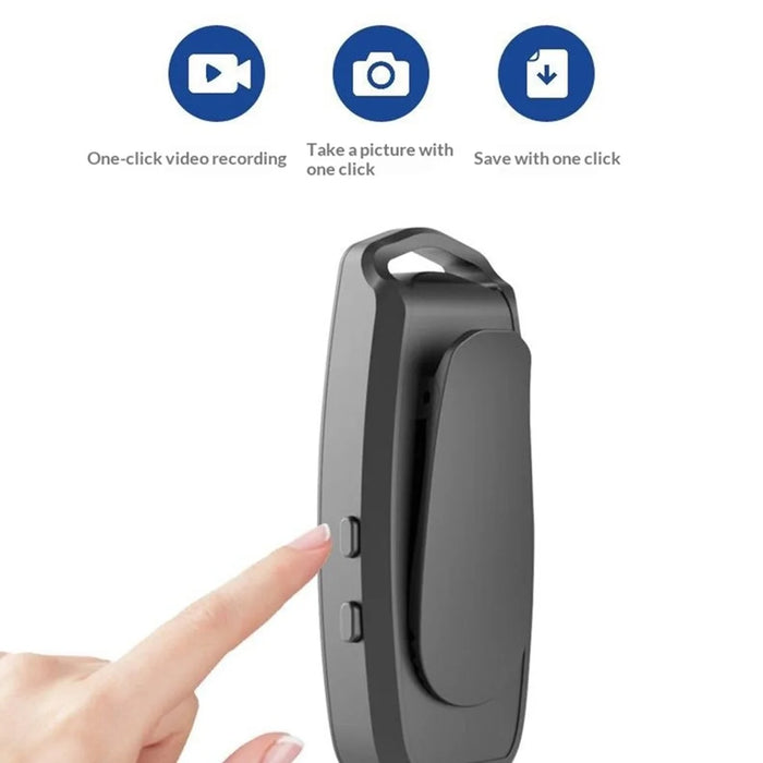 M28 4K Ultra HD Pet VLOG Logger Clip-On Wearable Camera First Person View Recorder - Black - 6