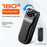 M23 4K Ultra HD Clip-on Mini Body Camera 180 Degree Rotating Lens Night Vision WiFi Video Recorder (without TF Card) - Black - 2