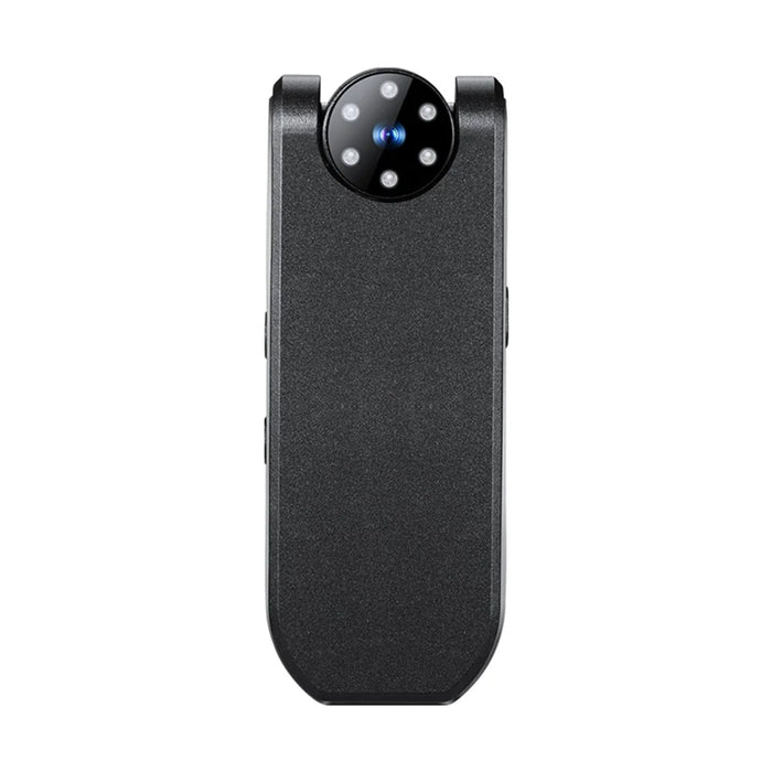 M23 4K Ultra HD Clip-on Mini Body Camera 180 Degree Rotating Lens Night Vision WiFi Video Recorder (without TF Card) - Black - 6