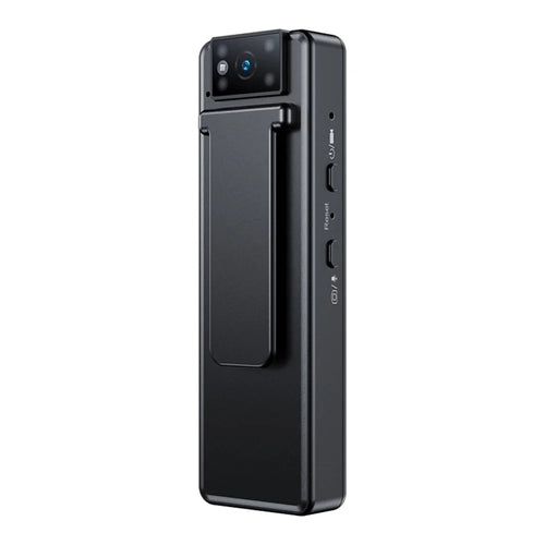 M15 4K HD WiFi Mini Camera Night Vision Clip-On Wireless Cam Video Recorder - Black - 1