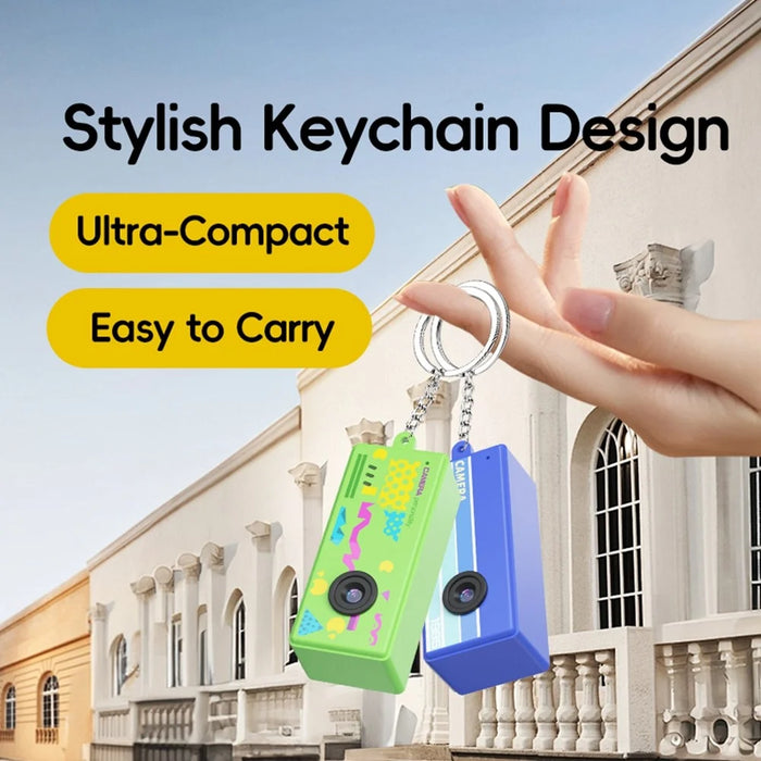 X7 0.96 Inch IPS Screen Retro Thumb Camera 1080P Full HD Recording Mini Digital Camera - Red - 6