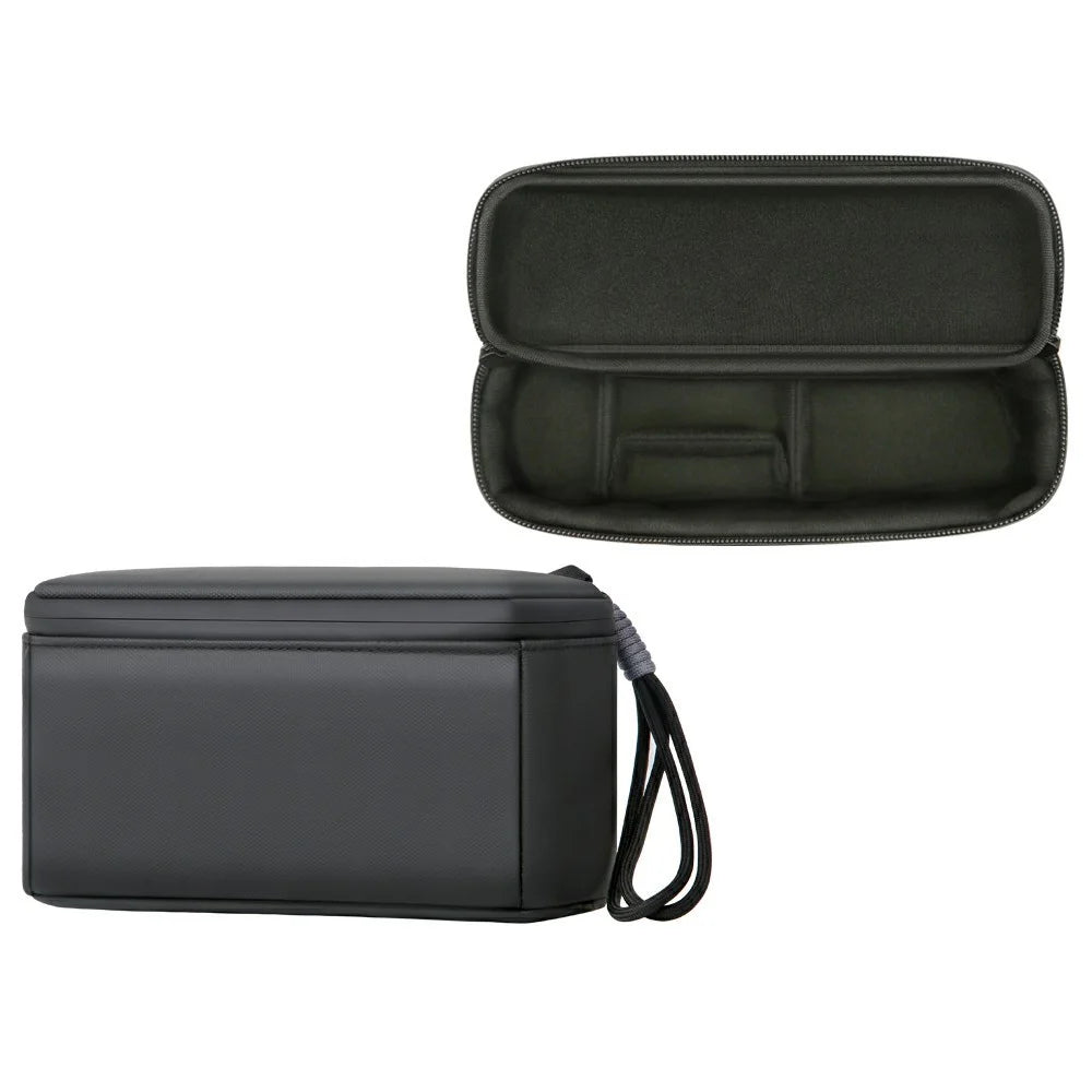 For DJI Osmo Pocket 3 Action Camera Carrying Bag Lycra Portable Storage Case with Hand Strap - Black - 1