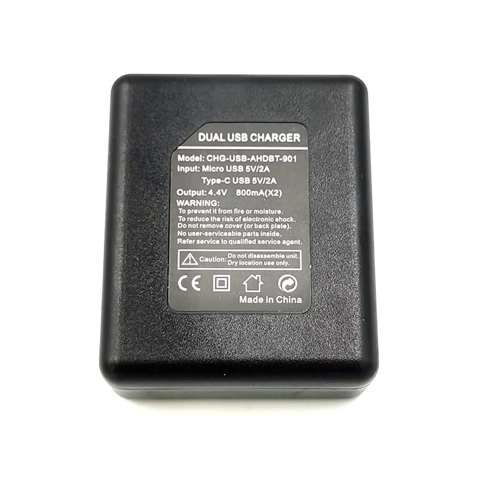Double Channel Battery Charger for GoPro Hero 9 Black - 6