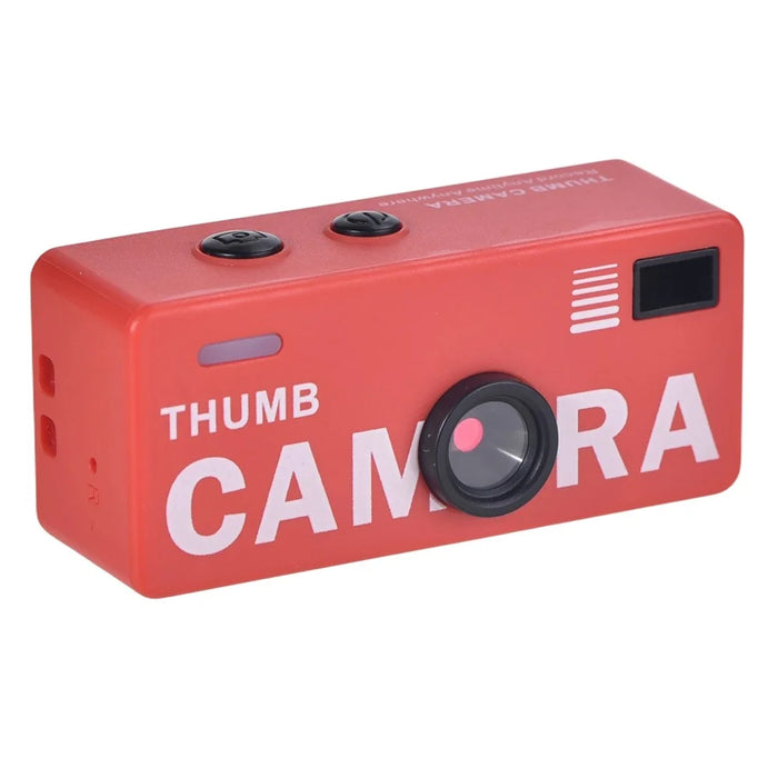 G6+ Mini Thumb Camera 0.96 Inch TFT Screen Wide Angle Pocket Video Recorder (without Memory Card) - Red - 3