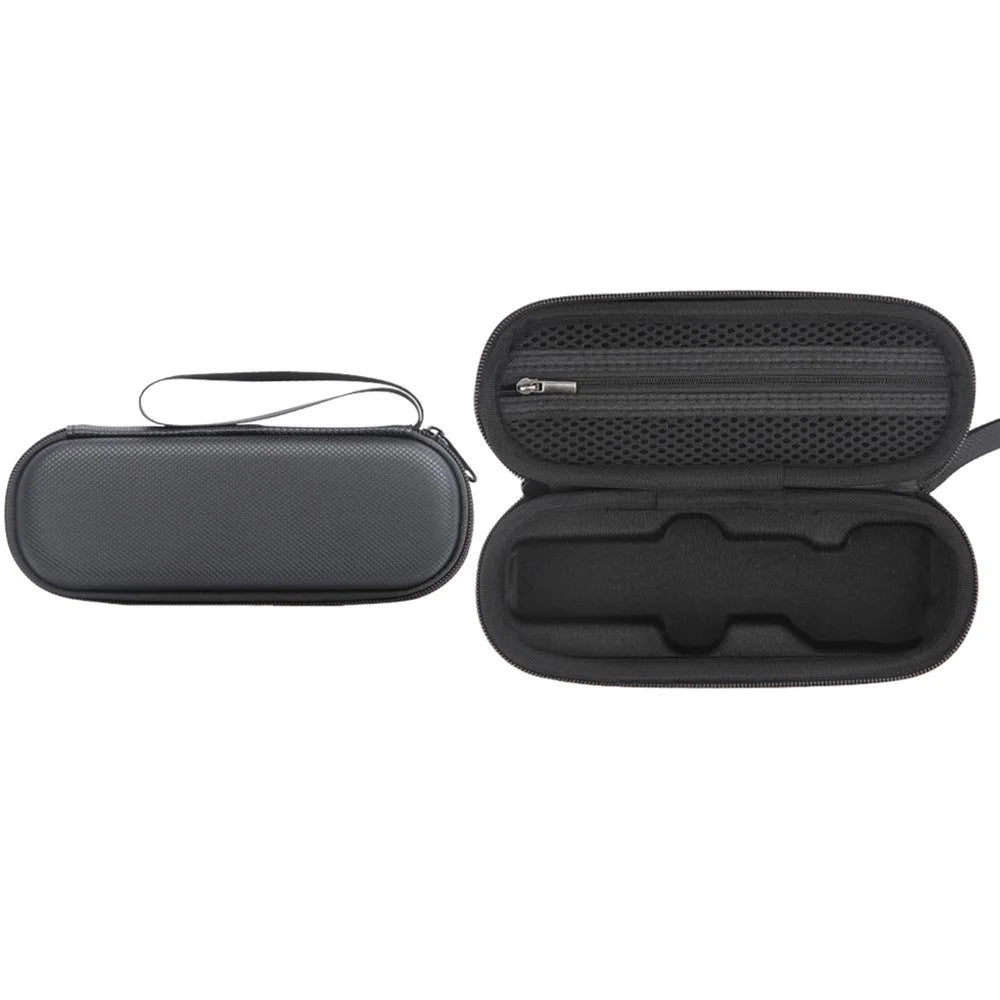 Portable Carrying Case for DJI Osmo Pocket 4 PU Storage Bag Anti-Scratch Protective Hard Shell Pouch - Black - 1