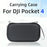 For DJI Osmo Pocket 4 Portable Carrying Case PU Storage Bag Protective Hard Shell - Black - 4