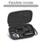 For DJI Osmo Pocket 4 Portable Carrying Case PU Storage Bag Protective Hard Shell - Black - 7