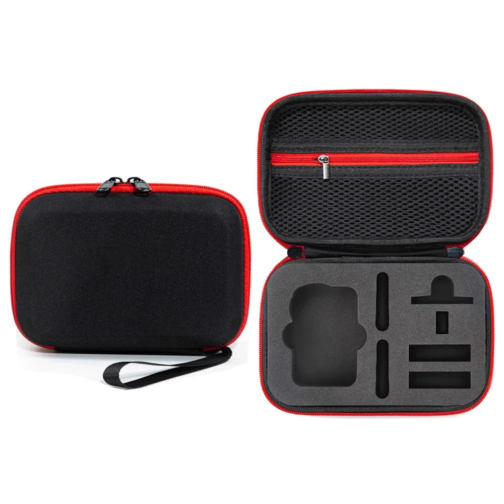 Storage Case for DJI Osmo Action 6 EVA Hard Shell Carrying Case Accessories Organizer Portable Travel Bag - Black - 1