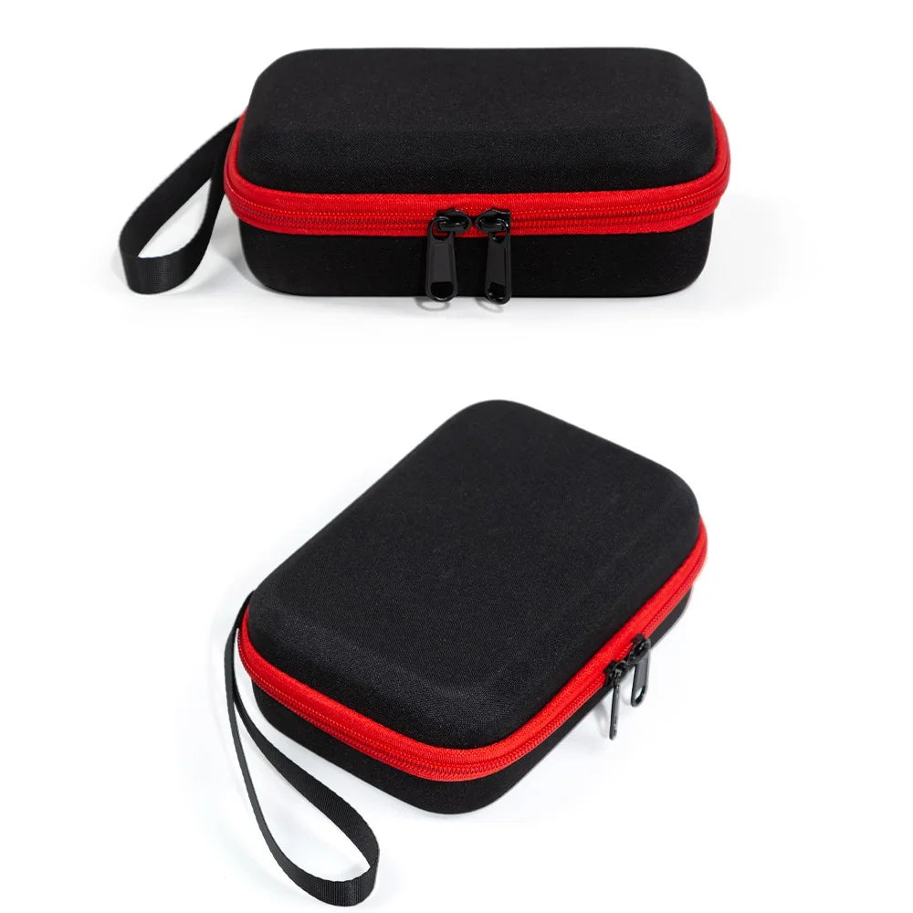 Storage Case for DJI Osmo Action 6 EVA Hard Shell Carrying Case Accessories Organizer Portable Travel Bag - Black - 6