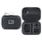 Carrying Case for DJI Osmo Action 6 PU Leather Storage Bag Portable Hard Shell Protective Pouch - Black  /  Logo - 1