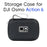 Carrying Case for DJI Osmo Action 6 PU Leather Storage Bag Portable Hard Shell Protective Pouch - Black  /  Logo - 4