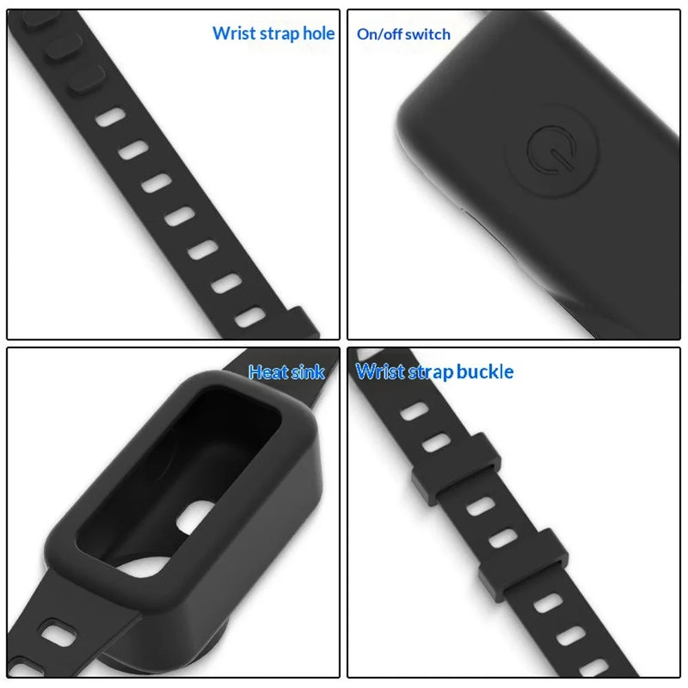 Protective Cover Expansion Band for DJI Osmo Nano Shockproof Silicone Case Wrist Strap - Black - 5
