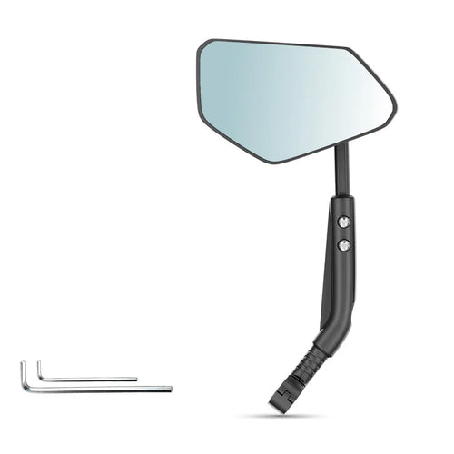 WEST BIKING YP0720055 1Pc Bicycle Rearview Mirror 105x70mm 360 Degree Rotating Wide Angle HD Mirror for Cycling - Left - 1